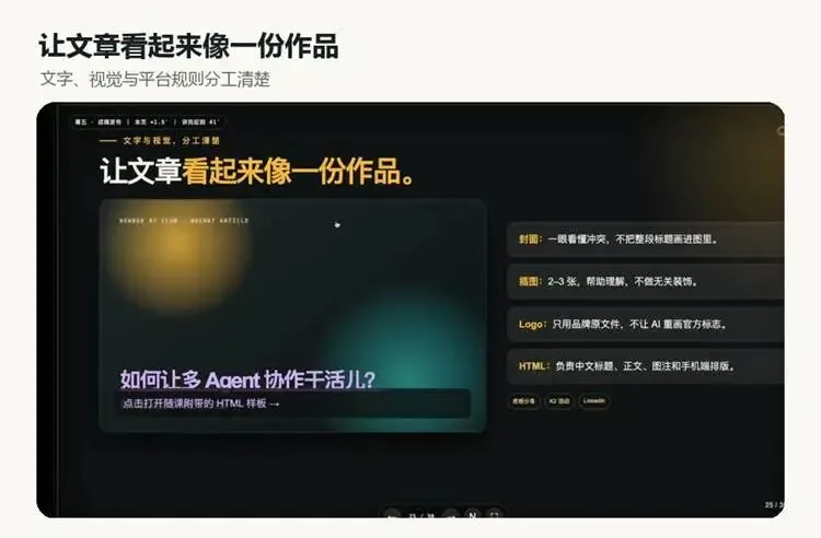 文字与视觉协作流程